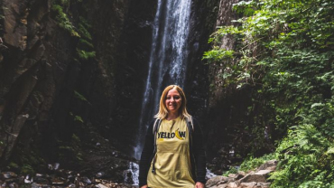 escursione facile alla cascata del lupo