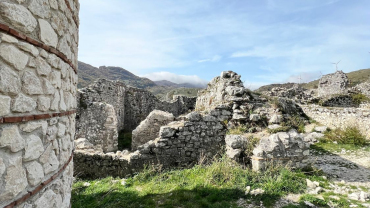 In vetta alla fortezza medievale